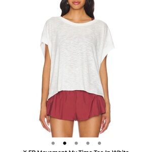 Free People FP Movement My Time Tee in White